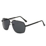 New 2608 men's metal frame sunglasses, square driving and fishing sunglasses, factory direct