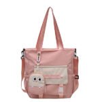 Large-Capacity Storage Bag – Durable Cross-Body Tote & Book Bag for Primary and Secondary School Students