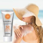 Cross-Border SPF 50+ Sunscreen – Long-Lasting UV Protection, Anti-Sweat & Lightweight Sunblock Lotion