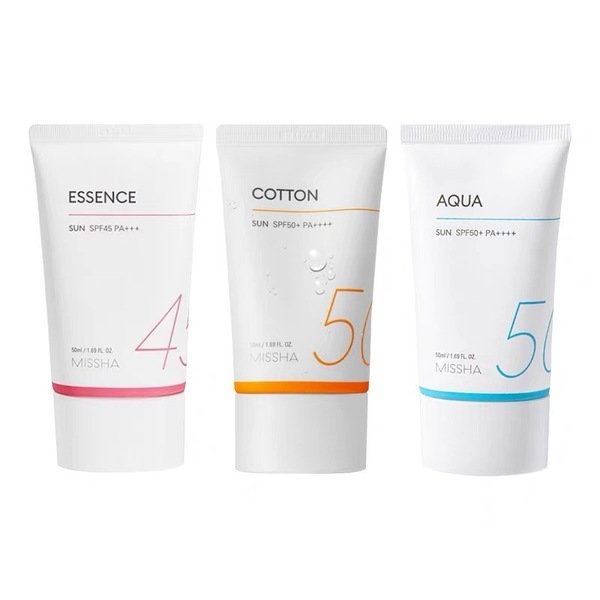 O1CN01uurz3V1EmxUVElSMF_!!2219096410395-0-cib.600x600 Missha Aqua Essence Sunscreen – Soothing, Brightening, Waterproof Sunblock for Korean Skincare Lovers - Image 1