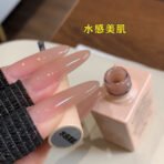 Ice Permeable Nail Polish – Popular White Jade Nude Gel Polish for Professional Nail Salons - Image 3